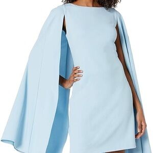 Adrianna Papell cape dress